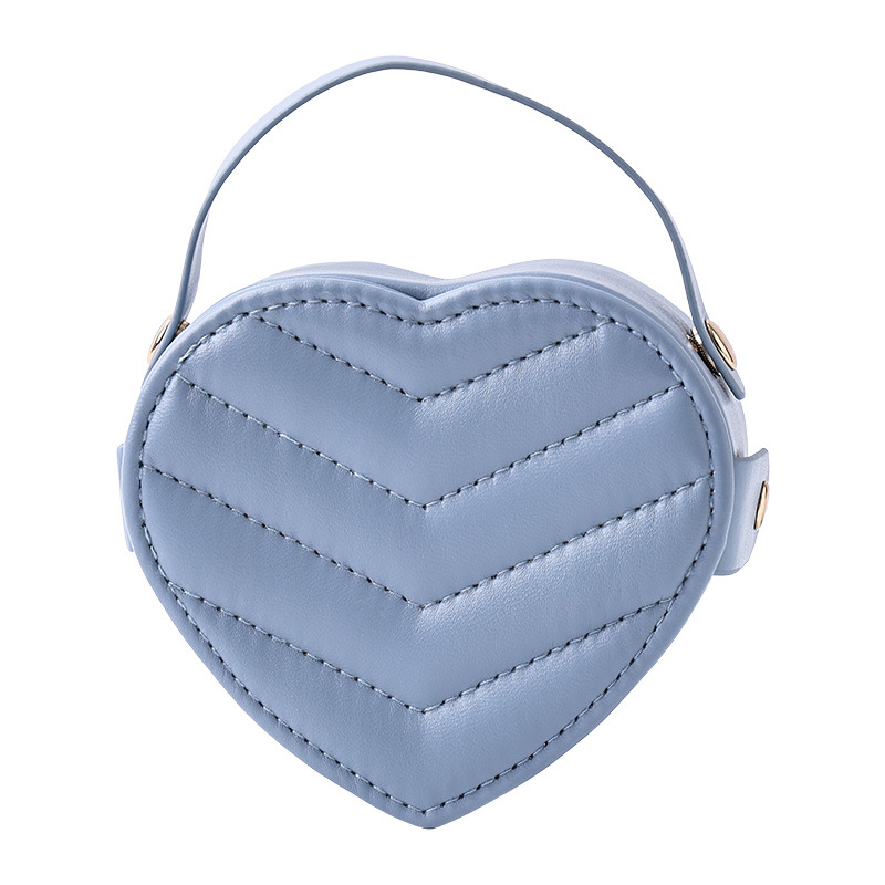 Cutie pentru bijuterii - în formă de inimă, portabilă pentru călătorii; Casegrace sp01350, material Cortex, duritate: tare, model solid