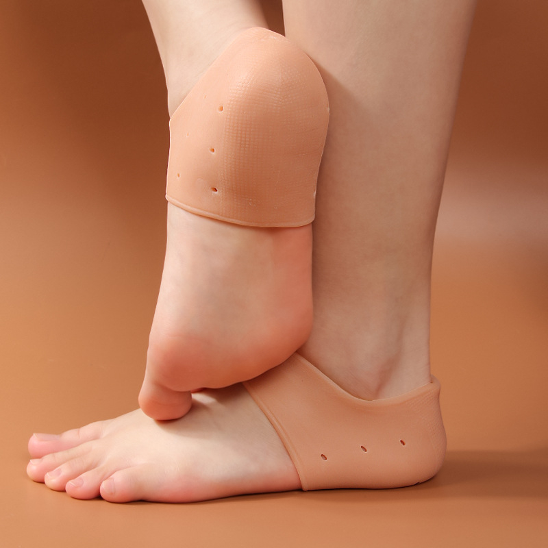 Silikónové ponožky na ochranu päty (Unisex, Celoročné, Hydratačné, Proti praskaniu)