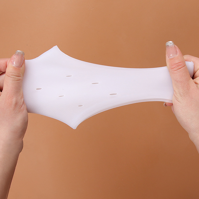 Silikónové ponožky na ochranu päty (Unisex, Celoročné, Hydratačné, Proti praskaniu)