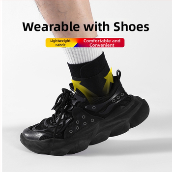 Bandaj de gleznă compresiv, din cauciuc, pentru baschet și alergare