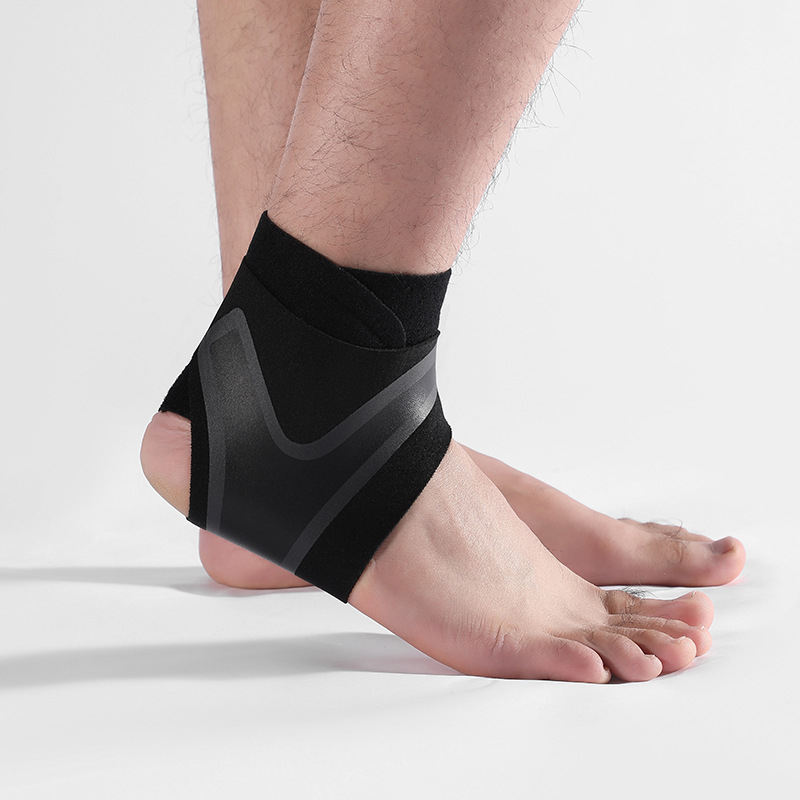 Bandaj de gleznă compresiv, din cauciuc, pentru baschet și alergare