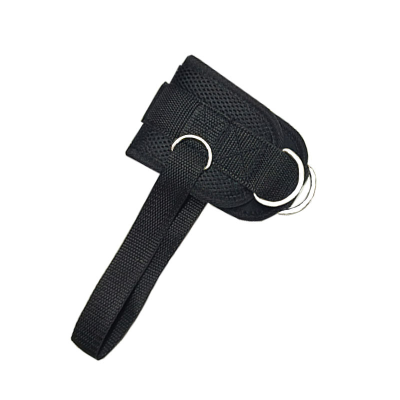 Protecție pentru gleznă cu curea reglabilă cu patru inele și frânghie elastică (material: burete; partea protejată: gleznă; potrivit pentru alergare, drumeții, dans)