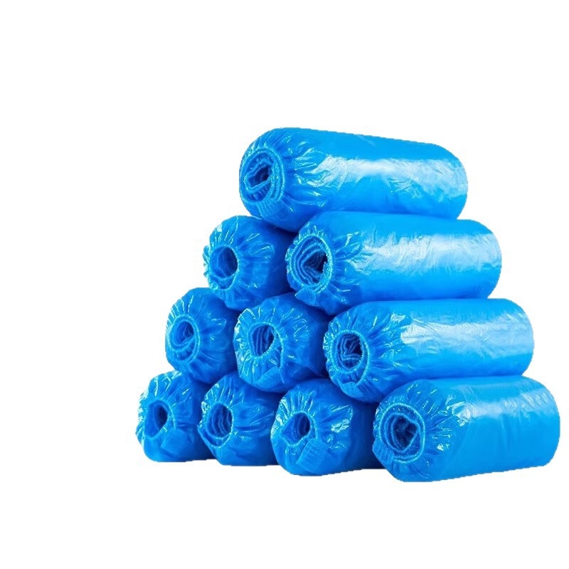 Jednorázové návleky na topánky pre domáce použitie, hrubé, vodotesné, odolné voči opotrebeniu, protišmykové, plastové