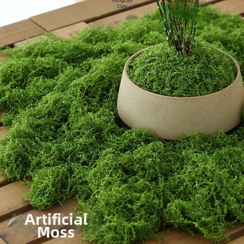 Umelý mach mikroland dekor pre vnútorné aj vonkajšie použitie; Materiál: sušené kvety; Druh: 27432; Remeslo: iné; Značka: iný