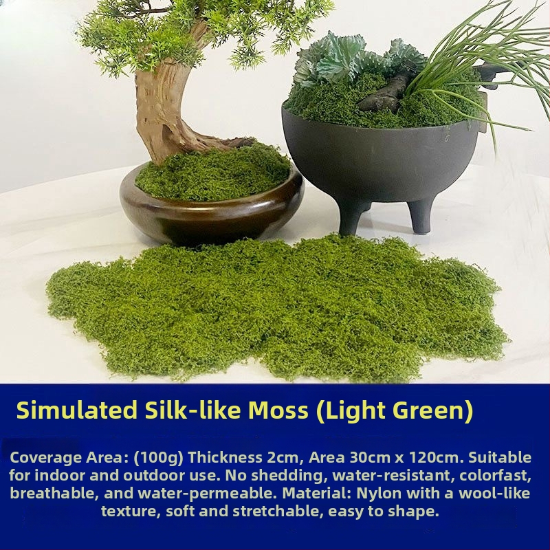 Umelý mach mikroland dekor pre vnútorné aj vonkajšie použitie; Materiál: sušené kvety; Druh: 27432; Remeslo: iné; Značka: iný