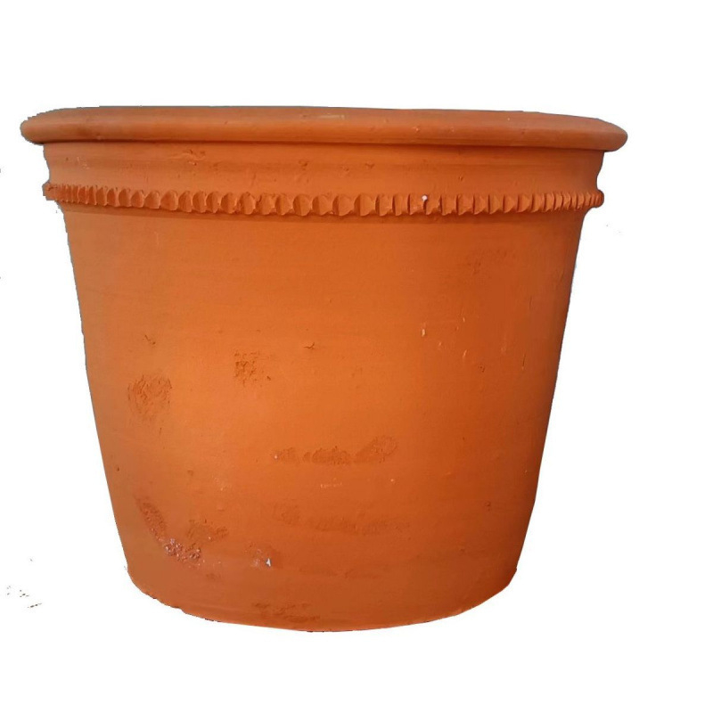 Глинена саксия за контрол на корените, пасторален стил, настолна употреба