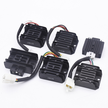 Regulator de tensiune și redresor pentru motocicletă, FXD, Mojielong, cu conector masculin cu 5 fire