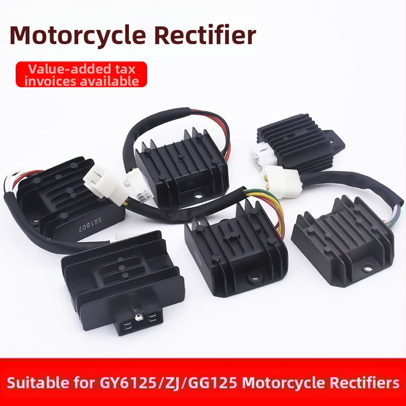 Regulator de tensiune și redresor pentru motocicletă, FXD, Mojielong, cu conector masculin cu 5 fire