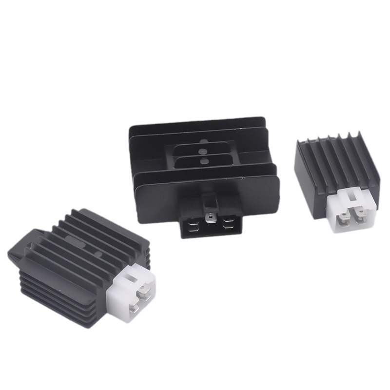 Regulator de tensiune și redresor pentru motocicletă, FXD, Mojielong, cu conector masculin cu 5 fire