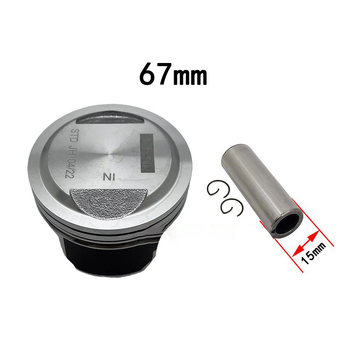 Sada piestových prstenov pre Honda CRF230F (2007–2015) – 3 drážky pre prsten, kombinovaný prsten, kužeľovitý profil