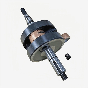 Motocyklový motorový kľukový diel pre Yamaha DT125/DT175/MX175 (1979-1981) – stredná vzdialenosť čapu 55,5 mm; priemer otvoru DT125; číslo príslušenstva DT175; kompatibilné Yamaha modely