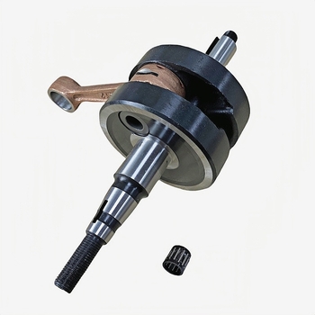 Motocyklový motorový kľukový diel pre Yamaha DT125/DT175/MX175 (1979-1981) – stredná vzdialenosť čapu 55,5 mm; priemer otvoru DT125; číslo príslušenstva DT175; kompatibilné Yamaha modely