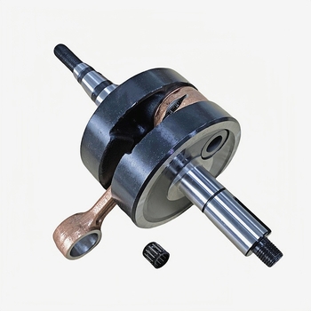 Motocyklový motorový kľukový diel pre Yamaha DT125/DT175/MX175 (1979-1981) – stredná vzdialenosť čapu 55,5 mm; priemer otvoru DT125; číslo príslušenstva DT175; kompatibilné Yamaha modely