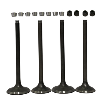 Hengyu σετ βαλβίδων για Honda CRF250R/CRF250X — βαλβίδες εισαγωγής και εξαγωγής, 250cc; συμβατό CRF250R (2004–2007) και CRF250X (2004–2017); κωδικοί 14711-KRN-670, 14721-KRN-670