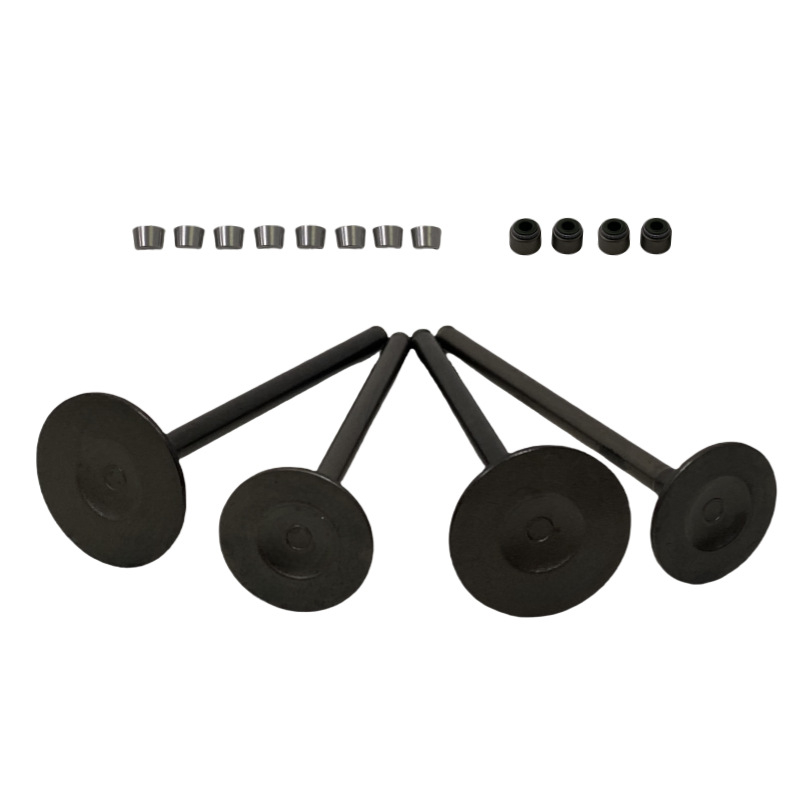 Hengyu σετ βαλβίδων για Honda CRF250R/CRF250X — βαλβίδες εισαγωγής και εξαγωγής, 250cc; συμβατό CRF250R (2004–2007) και CRF250X (2004–2017); κωδικοί 14711-KRN-670, 14721-KRN-670