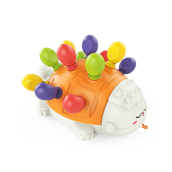 Puzzle s vkladacím ježkom pre batoľatá - plast, značka Le again, balenie farebná krabička, vhodné pre 4-6 rokov, rozvíja jemnú motoriku a koordináciu ruka-oko