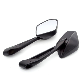 JP-1188 Zrkadlo spätného pohľadu na motocykel — hliníkové puzdro, sklenená reflexná plocha, univerzálna kompatibilita s väčšinou modelov, značka JP