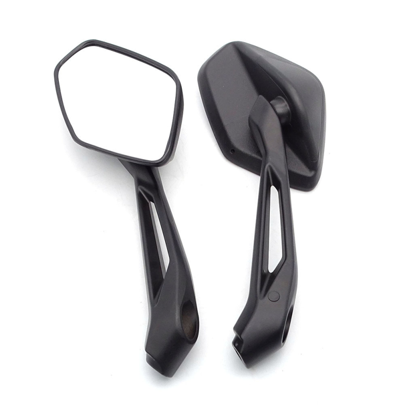 JP-1188 Zrkadlo spätného pohľadu na motocykel — hliníkové puzdro, sklenená reflexná plocha, univerzálna kompatibilita s väčšinou modelov, značka JP