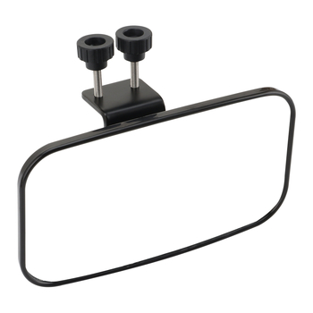 Štvorecový centrálny spätný zrkadlo pre námornú jachtu, model E036-SF-CY-003, sklenené sklo s plastovým krytom, ortodontická montáž