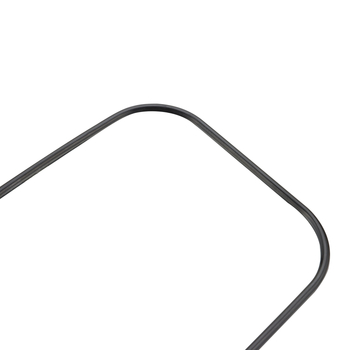 Štvorecový centrálny spätný zrkadlo pre námornú jachtu, model E036-SF-CY-003, sklenené sklo s plastovým krytom, ortodontická montáž