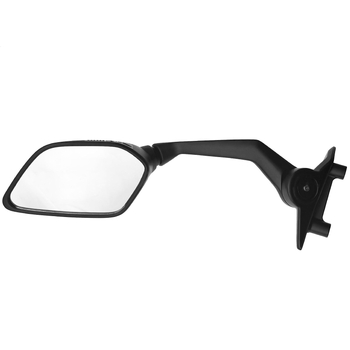 Zadné zrkadlo pre Yamaha TMAX 560 2022-2024 - štvorcová plocha zrkadla, PP plášť s hliníkovou tyčou, montáž s pravou a ľavou závitou, pevná odolnosť voči nárazom