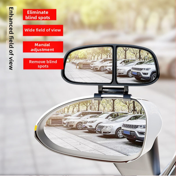 Carfu spätné zrkadlo do auta so širokým zorným poľom, HD obrazom a pomocným zrkadlom pre slepé miesta