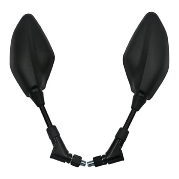 Zadné zrkadlo na motocykel MT-07 – guľová plocha zrkadla, kryt PP, kompatibilné MT-07