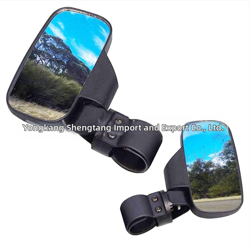 GOOFIT súprava na výmenu spätného zrkadla pre UTV, off-road, štvorcové zrkadlo, upevnenie pozitívnymi zubami, model UTV-Q004