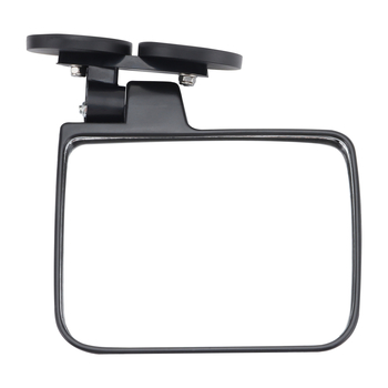 Magnetično retrovizor za golf kolica — kvadratno stakleno ogledalo, model E036-074, montaža s pozitivnim zubima, izvrsna otpornost na udarce