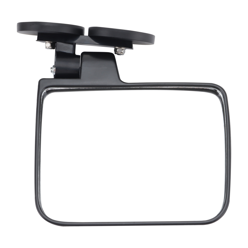 Magnetično retrovizor za golf kolica — kvadratno stakleno ogledalo, model E036-074, montaža s pozitivnim zubima, izvrsna otpornost na udarce