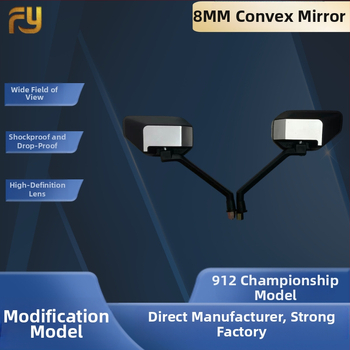 Zadné zrkadlo 912, ploché zrkadlo, materiál zrkadla PP, pre motocykle a elektrické vozidlá