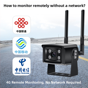 Vodotesná bezdrôtová autonómna kamera na dohľad pre auto WiFi/4G, 2.8mm objektív, 12–48V, hliníkové puzdro, GB28181