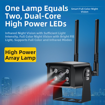 Vodotesná bezdrôtová autonómna kamera na dohľad pre auto WiFi/4G, 2.8mm objektív, 12–48V, hliníkové puzdro, GB28181