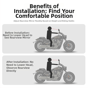 Zrkadlo spätného pohľadu, ZGLS25, nerezový výškový skrut, ploché zrkadlo, závit 1,25 mm