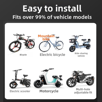 Mojiosaurus univerzálne malé guľaté konvexné spätné zrkadlo pre elektrické autá, motocykle a bicykle – rýchle uvoľnenie