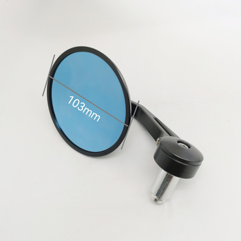Zadnji retrovizor za motocikl i električno vozilo - prošireni CNC aluminijski ručni retrovizor, kružna leća, model 056