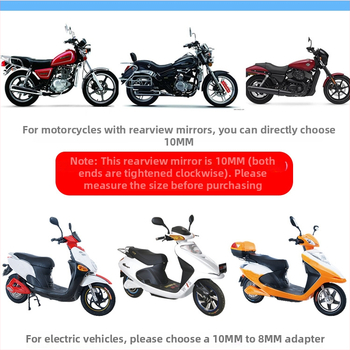 GN125 motocikl retrovizor – konveksno staklo, univerzalno za GN125