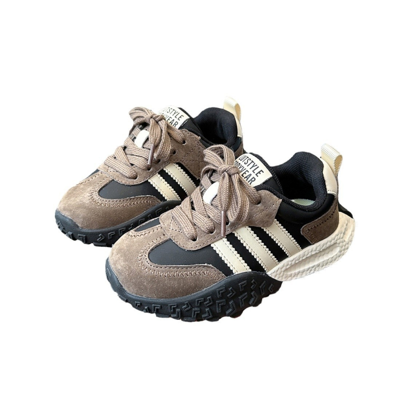 Dječje tenisice za trčanje, unisex, Velcro zatvarač, gornji dio od umjetne kože, gumeni potplat