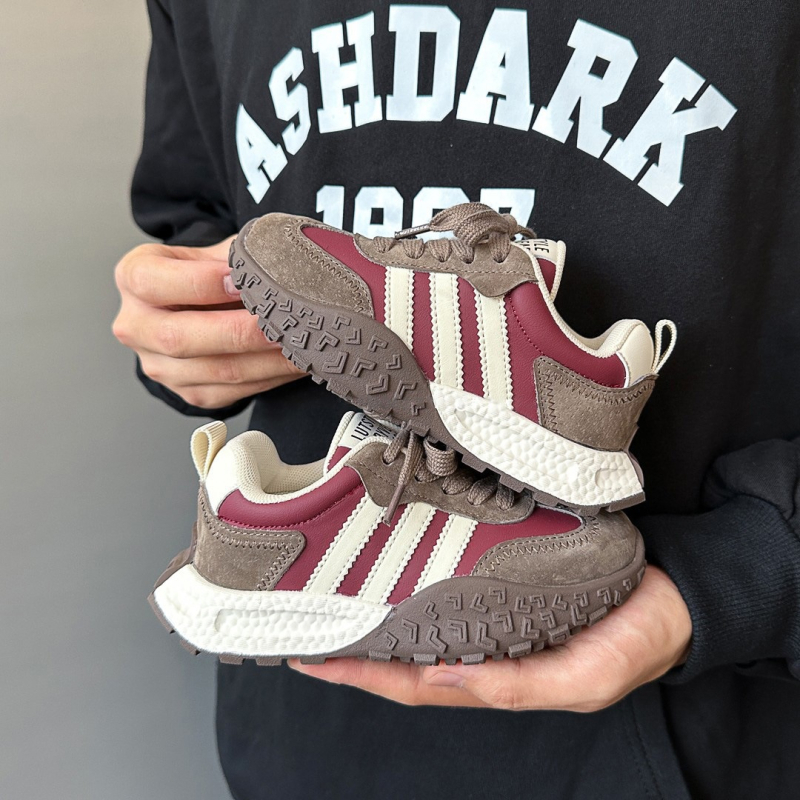 Dječje tenisice za trčanje, unisex, Velcro zatvarač, gornji dio od umjetne kože, gumeni potplat