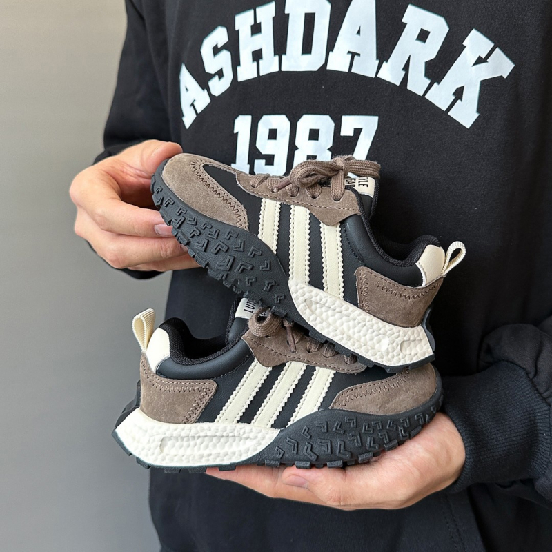 Dječje tenisice za trčanje, unisex, Velcro zatvarač, gornji dio od umjetne kože, gumeni potplat