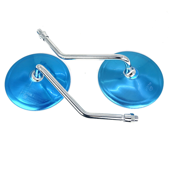 Zadné zrkadlo GN125-2, mikrokonvexné, kovový kryt, sklenené zrkadlo, pre motocykl Prince GN125