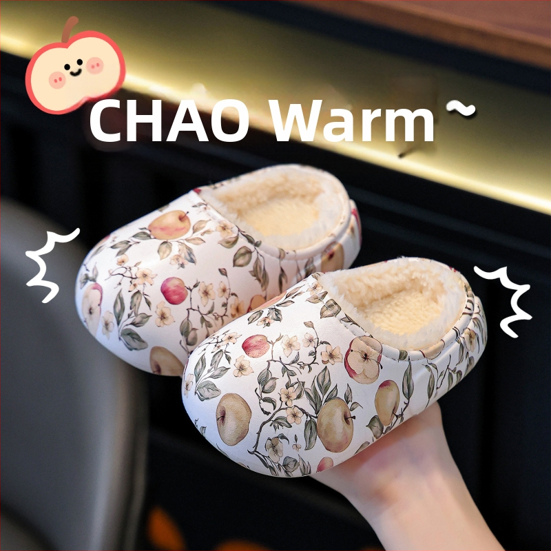 Detské EVA papuče s potlačou – na vnútorné použitie, vodotesné, protišmykové, uzavretá špička