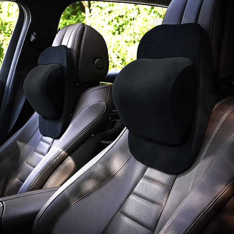 Autófejvédő párna memóriahabbal, külső anyag: tej selyem, testreszabható, univerzális kompatibilitás, modellkód: fB7ndppZ