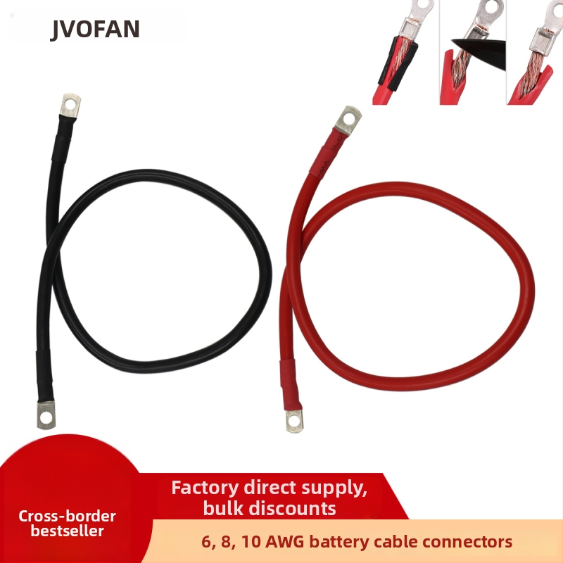 Wofan kábel k batérii do auta, meďový vodič, 10/8/6 AWG, určený pre automobily, nákladné vozidlá, námorné aplikácie, solárne systémy a ATV