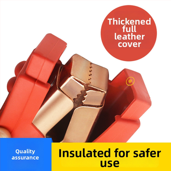 Automašīnas ārkārtas iedarbināšanas kabeli ar vara kodolu, biezas akumulatora vadi, augstas strāvas varianti 1200A/1800A/2500A, piemērots automobiļiem, SUV, miniveniem un pikapiem