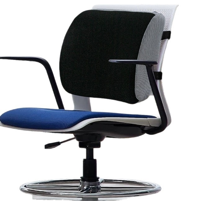 Perne lombare cu spumă de memorie, respirabilă, suport ergonomic pentru birou, personalizabilă