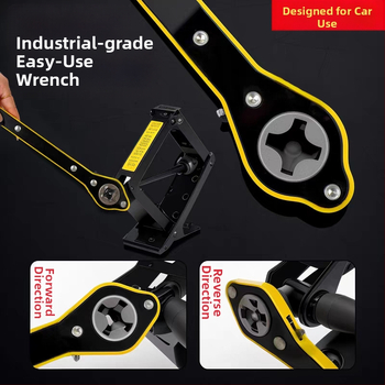 Jingfeng ratš atslēga auto – rokas universālais instruments riepu maiņai, modelis 1818, augstas kvalitātes tērauds