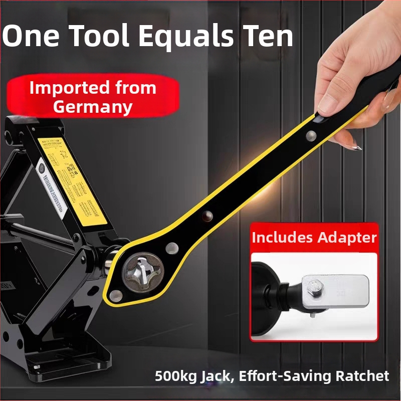 Jingfeng ratš atslēga auto – rokas universālais instruments riepu maiņai, modelis 1818, augstas kvalitātes tērauds