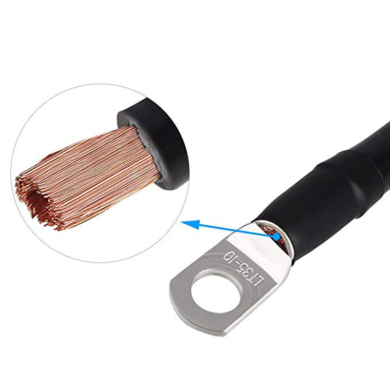 Kabel za spajanje baterije 35 mm² za serijske i paralelne spojeve, automobil uzemljivački kabel s priključcima