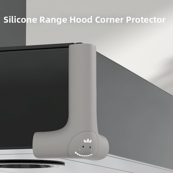 Silikónový ochranný roh do kuchyne – pravouhlý tvar, ochrana proti nárazu pre skrinky a spotrebiče